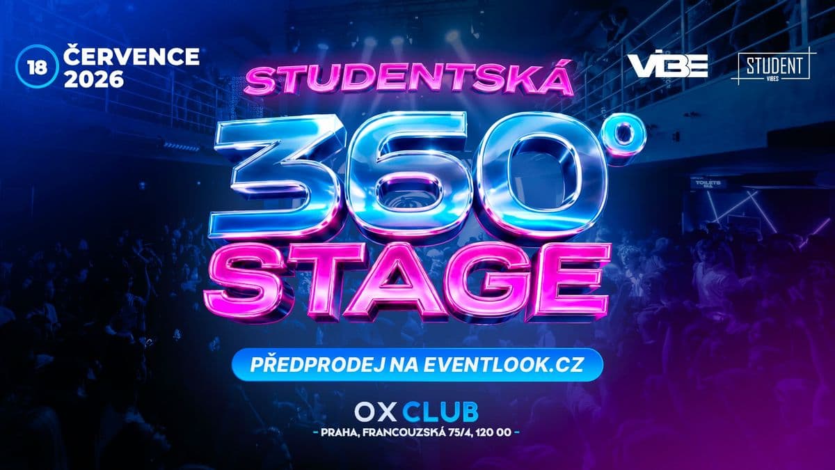 STUDENTSKÝ RAVE 360° STAGE- OX