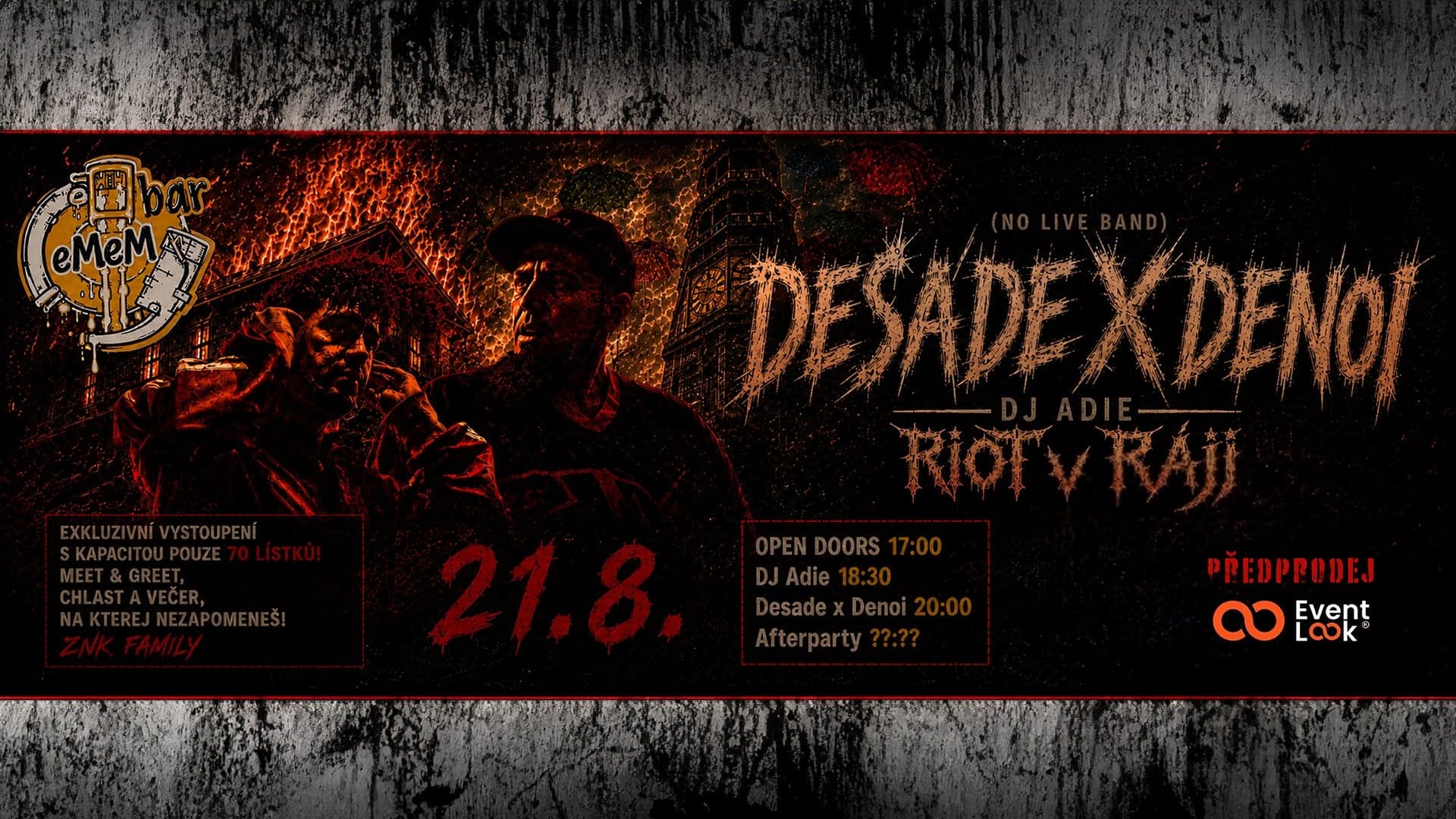 DESADE & DENOI +DJ ADIE | DOMAŽLICE