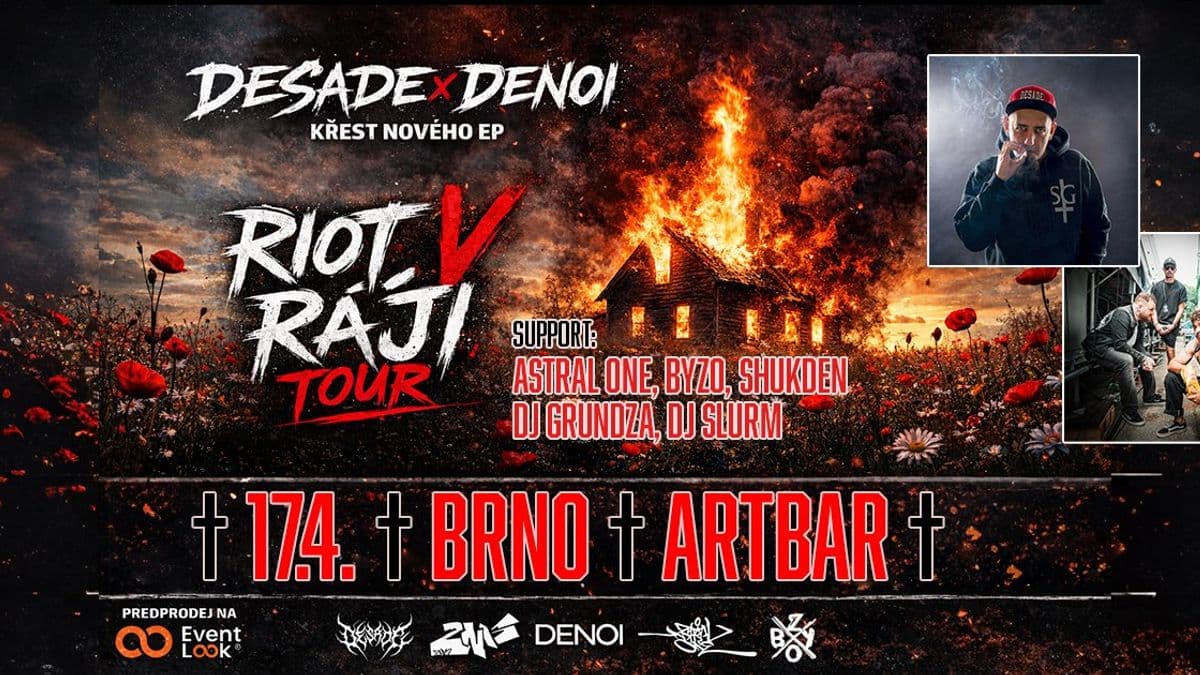 DESADE x DENOI TOUR | BRNO + hosté