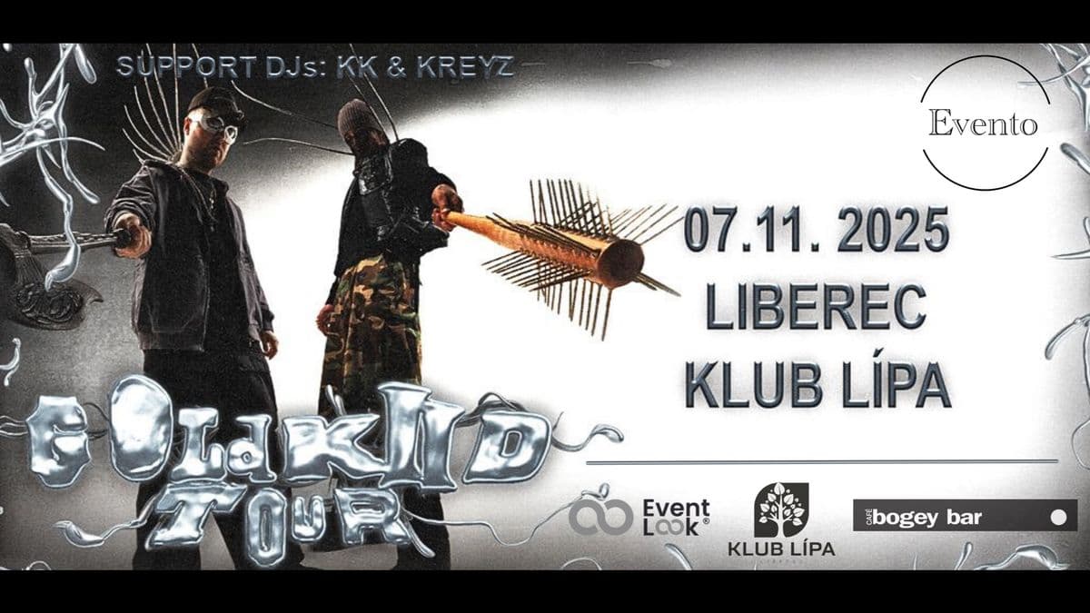 Nik Tendo | GOLDKIID TOUR | Liberec