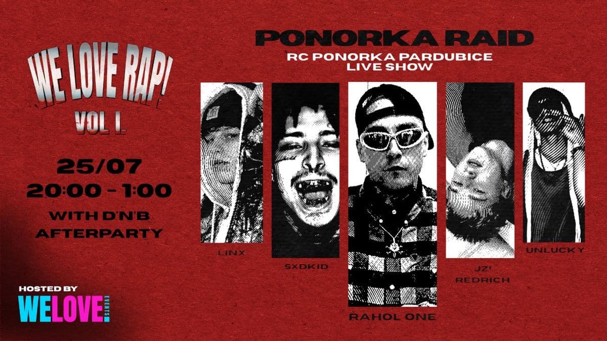 WE LOVE RAP VOL I. -  PONORKA RAID