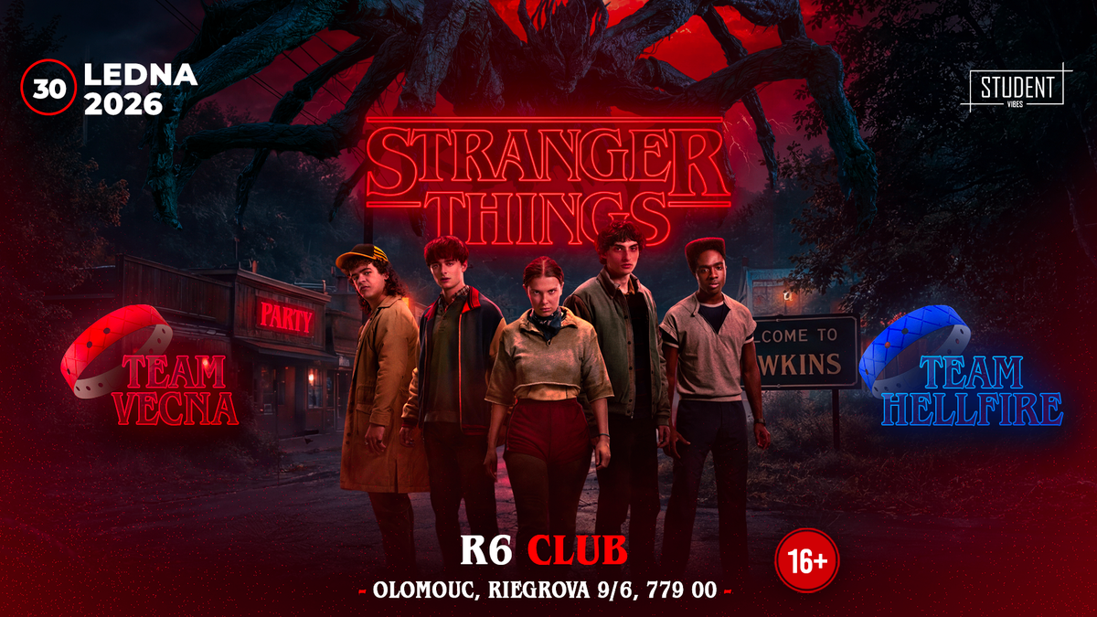 STRANGER THINGS PARTY - OLOMOUC