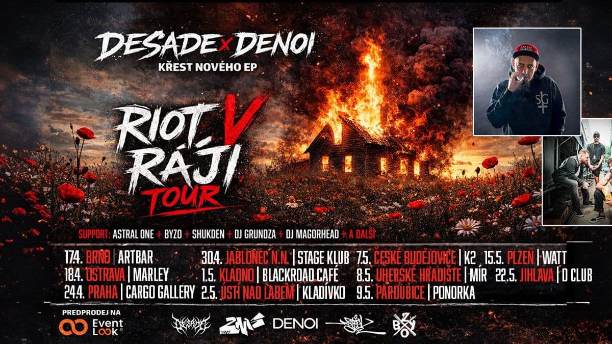 DESADE x DENOI TOUR | Jablonec n N