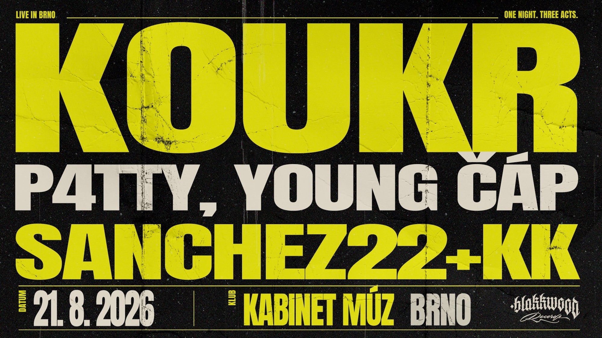 Koukr, P4TTY, Young Čáp, Sanchez22