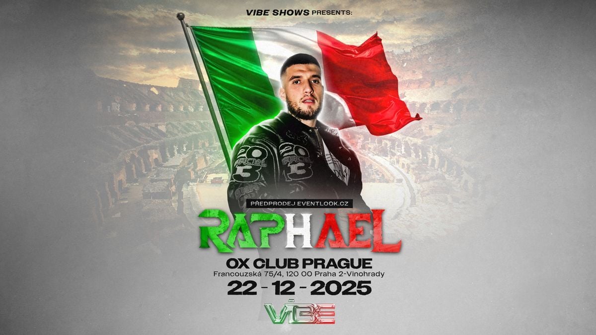 RAPHAEL LIVE SHOW -  OX CLUB PRAGUE