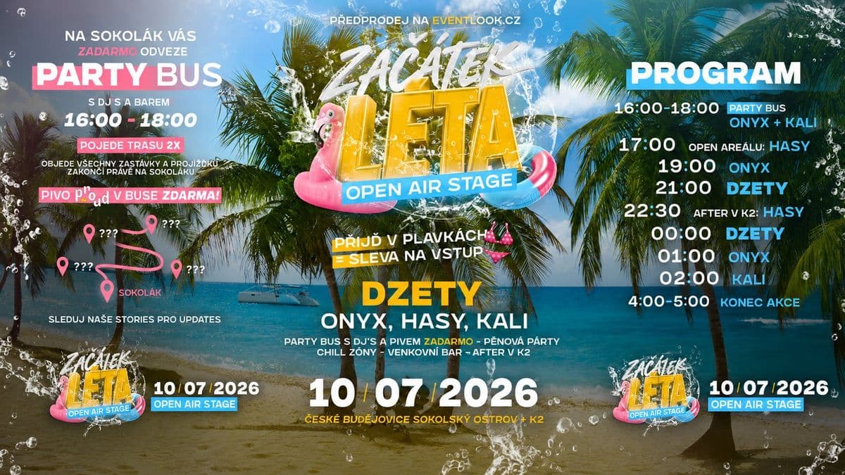 Začátek léta (open air stage)