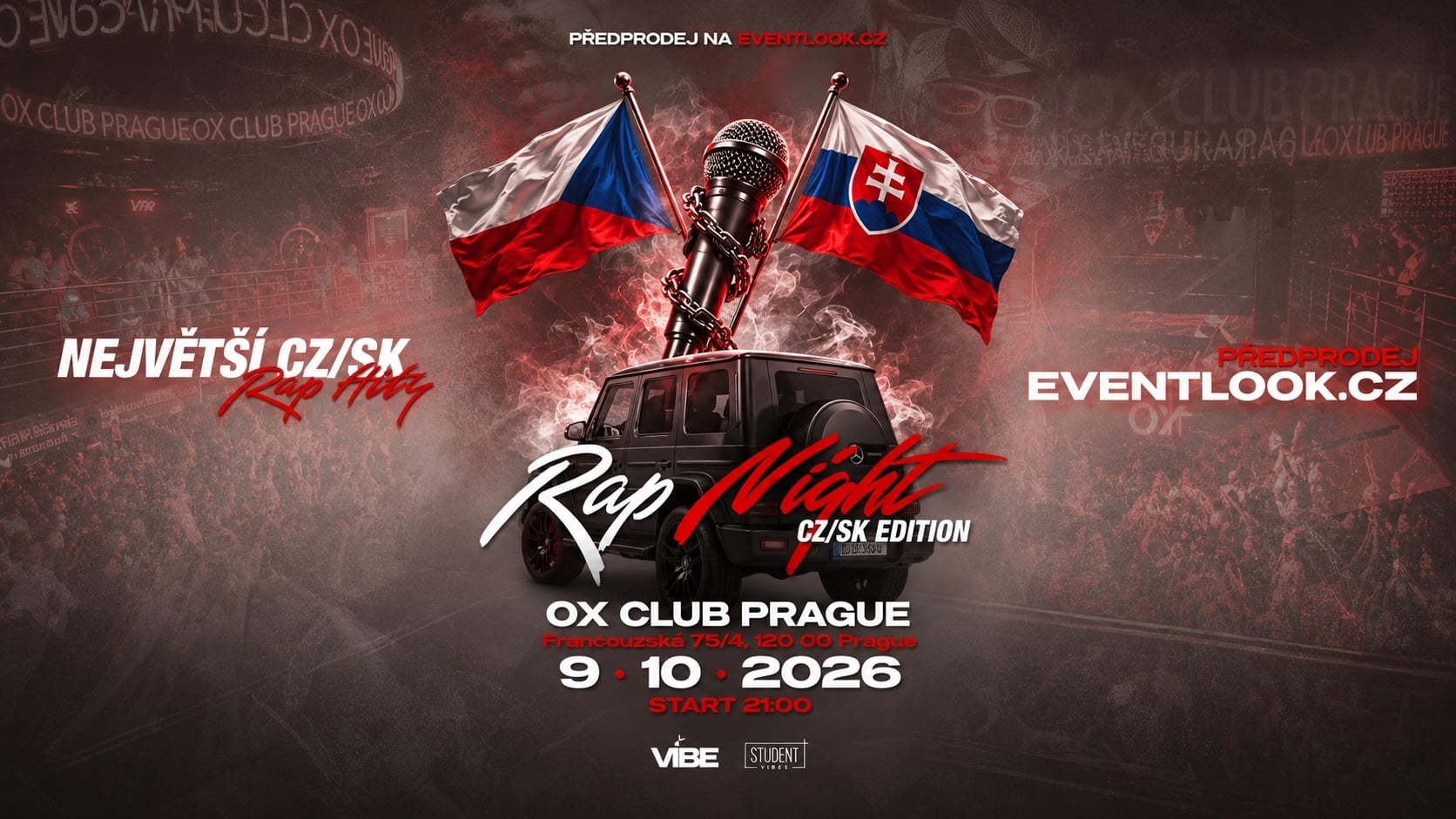 RAP NIGHT CZ/SK EDITION - OX