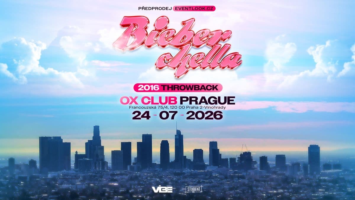 BIEBERCHELLA PARTY - OX PRAHA