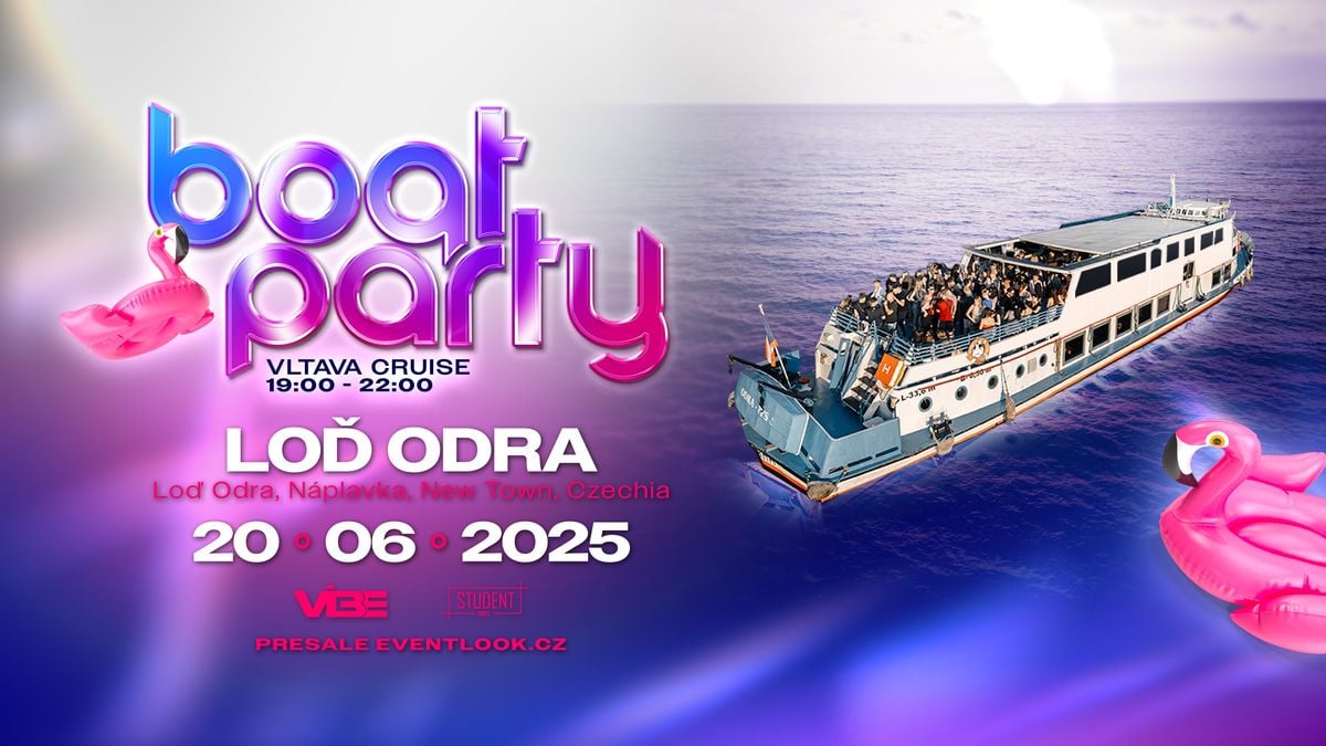 BOAT PARTY - LOĎ ODRA