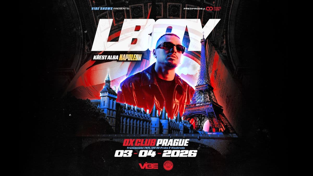 LBOY NAPOLEON TOUR - KŘEST PRAHA OX