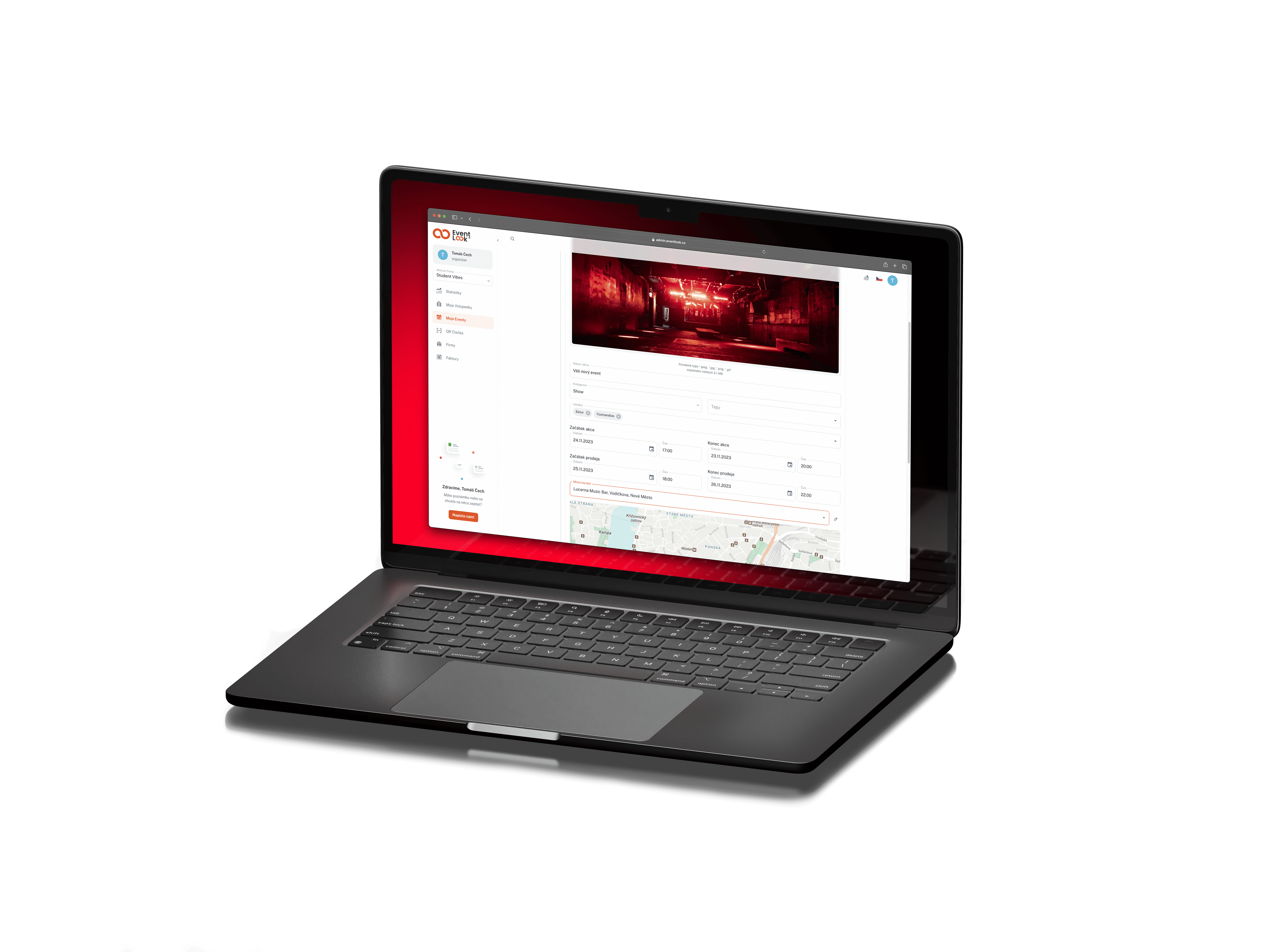 Tworzenie wydarzenia